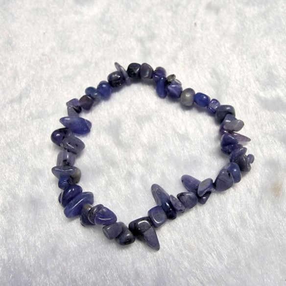 Pulseira chip de tanzanita