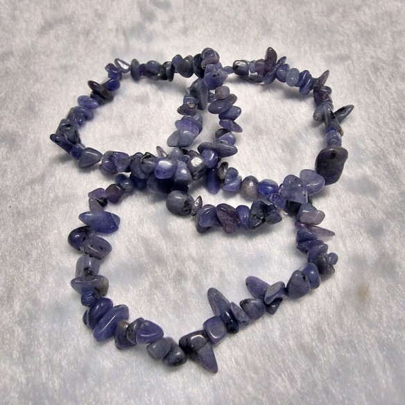 Pulseira chip de tanzanita