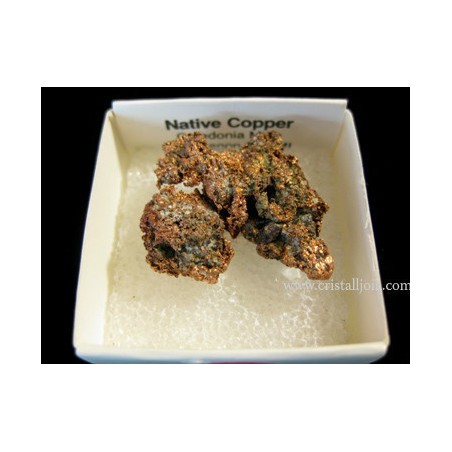 Mineral de coleccion 4x4 cobre nativo rama
