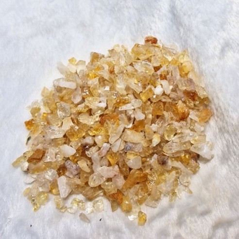 Mineral mini de quartzo citrino na Cristalljoia Barcelona