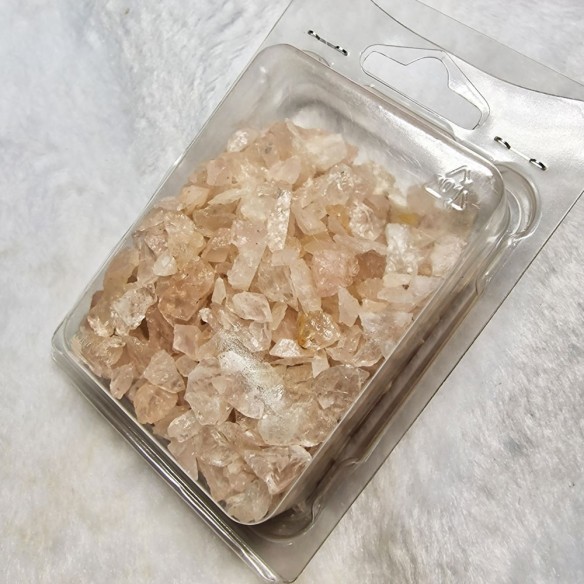 Mineral mini de quartzo rosa na Cristalljoia Barcelona