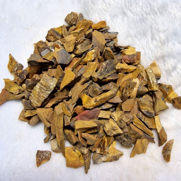 Mineral mini de olho de tigre na Cristalljoia Barcelona