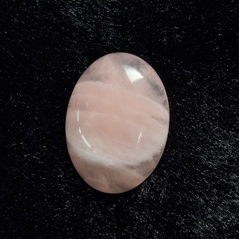 Cuarzo Rosa Cabujón Pulido de 30x40mm para joyeria y coleccion