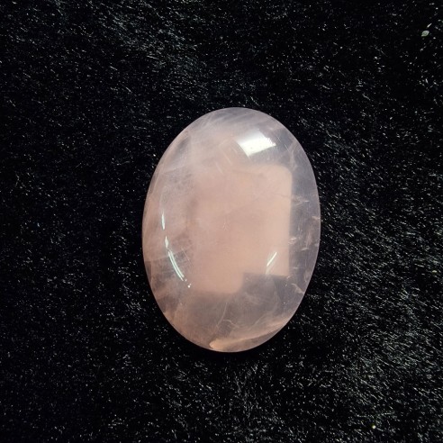 Cabujón de cuarzo rosa