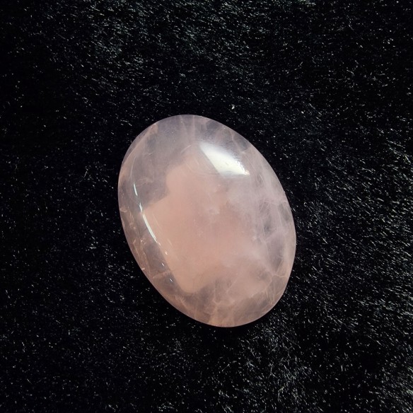 Cabochon 30x40mm rose quartz pc185 cx10