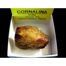 Mineral de colección 4x4 carneola