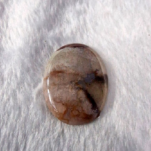 Cabujón pulido de Agata India de 30x40mm, Para montar en Joyeria