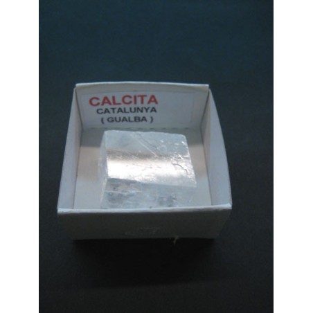 Mineral de coleccion 4x4 calcita espática
