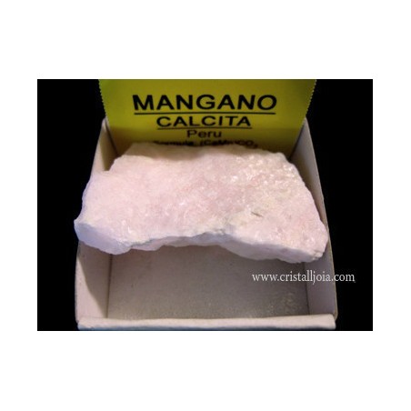 Mineral de coleccion 4x4 calcita rosa