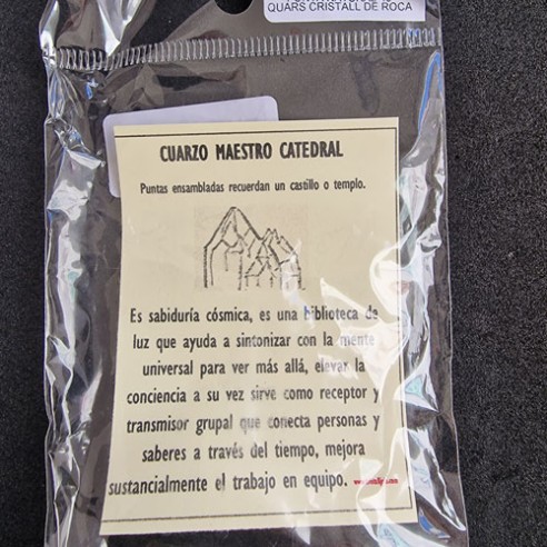 Master quartz cathedral rock crystal cx20pc332
