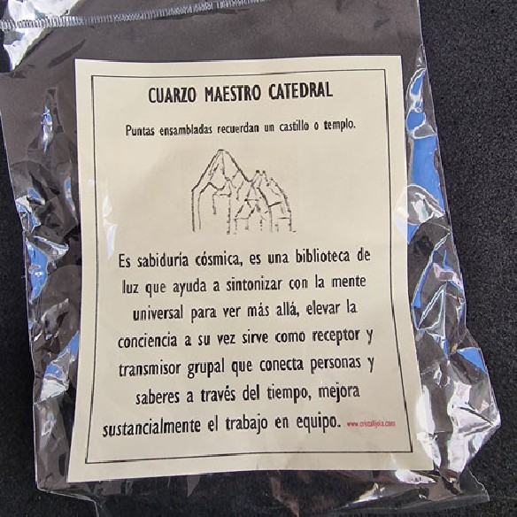 Master quartz cathedral rock crystal cx20pc334