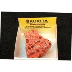 Mineral de colección 4x4 bauxita