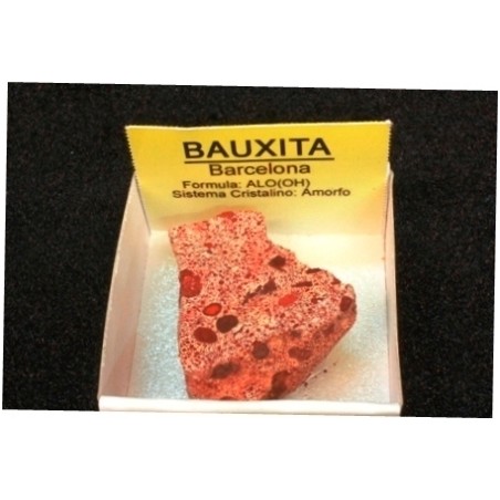 Mineral de colección 4x4 bauxita