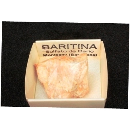 Mineral de colección 4x4 baritina