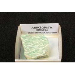 Mineral de coleccion 4x4 amazonita