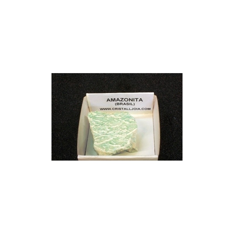 Mineral de coleccion 4x4 amazonita