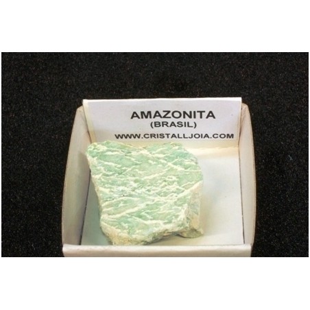 Mineral de coleccion 4x4 amazonita