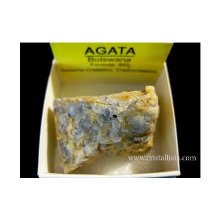Mineral de coleccion 4x4 agata botswana