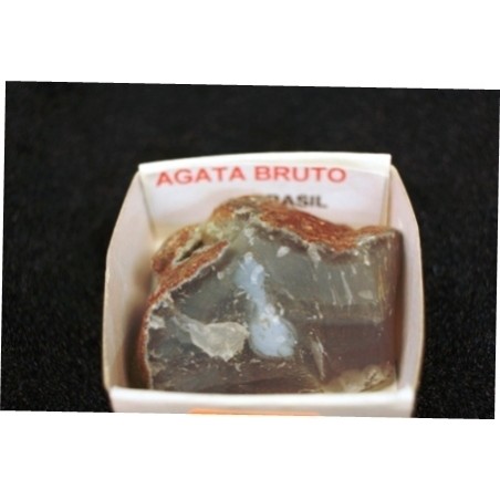 Mineral de colección 4x4 ágata