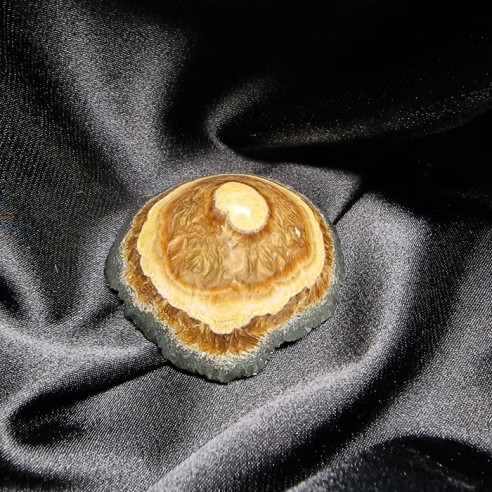 Barite with marcasite, metallic shine and pearly softness