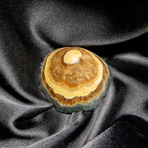 Barite with marcasite, metallic shine and pearly softness