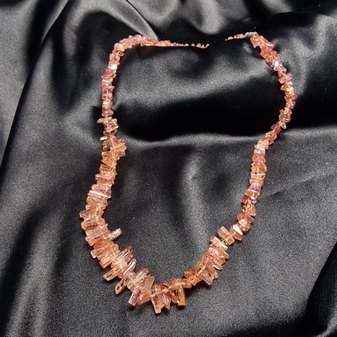 Collar topacio imperial violeta