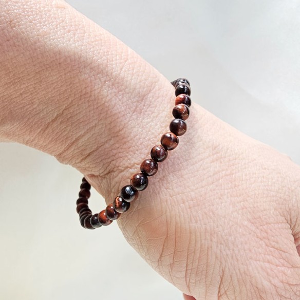 Pulsera de bola de ojo de buey de 4mm