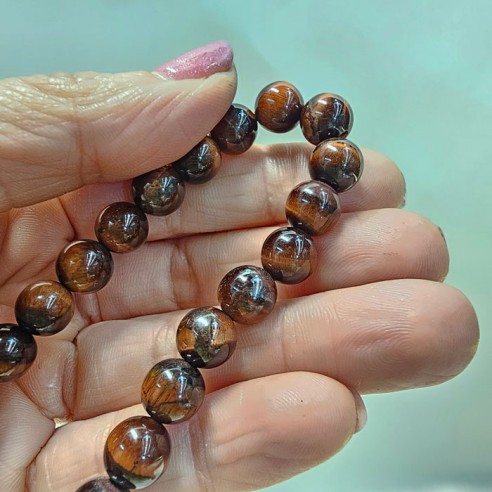 Pulsera de bola de ojo de buey de 8mm