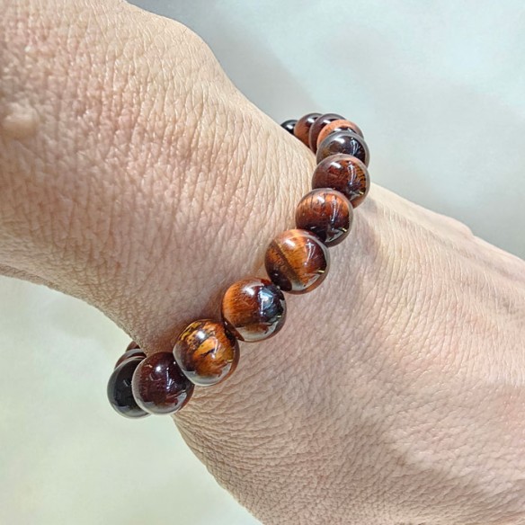 Pulsera de bola de ojo de buey de 8mm