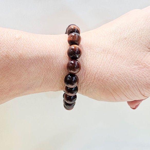 Pulsera de bola de ojo de buey de 8mm