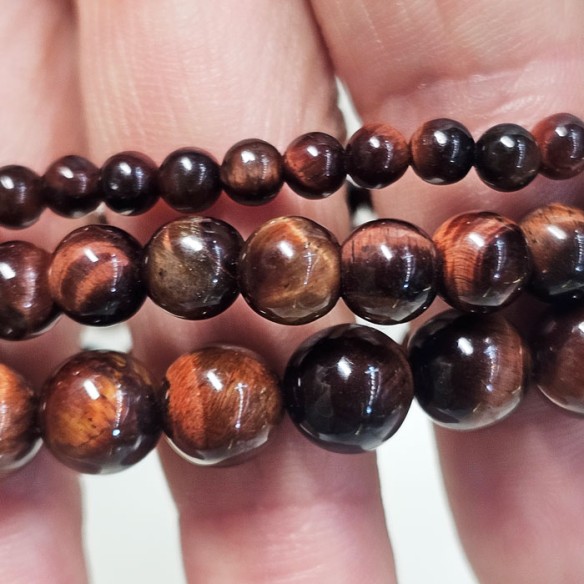 Pulsera de bola de ojo de buey de 8mm