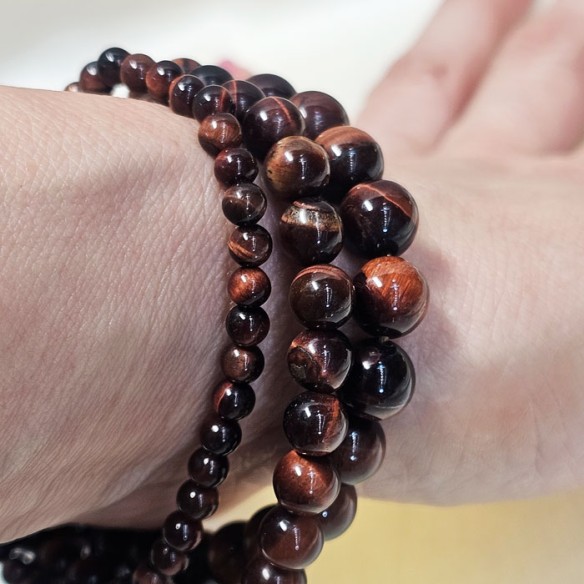Pulsera de bola de ojo de buey de 8mm