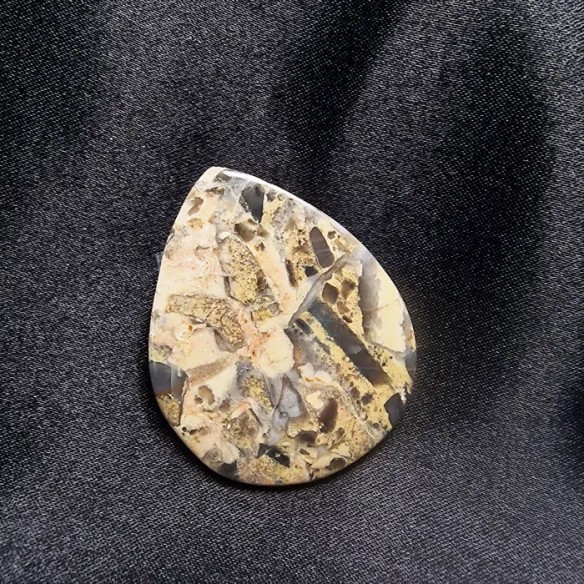 Cabujón gota de jaspe escritura