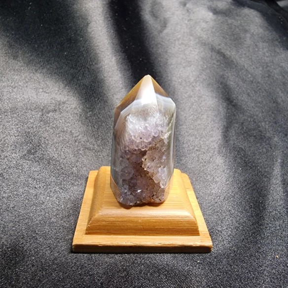 Peana de madera cuadrada mini