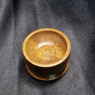 Peana de madera para bola o huevo