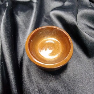 Peana de madera para bola o huevo