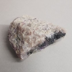 Ambligonita salmón- mineral en bruto- brasil