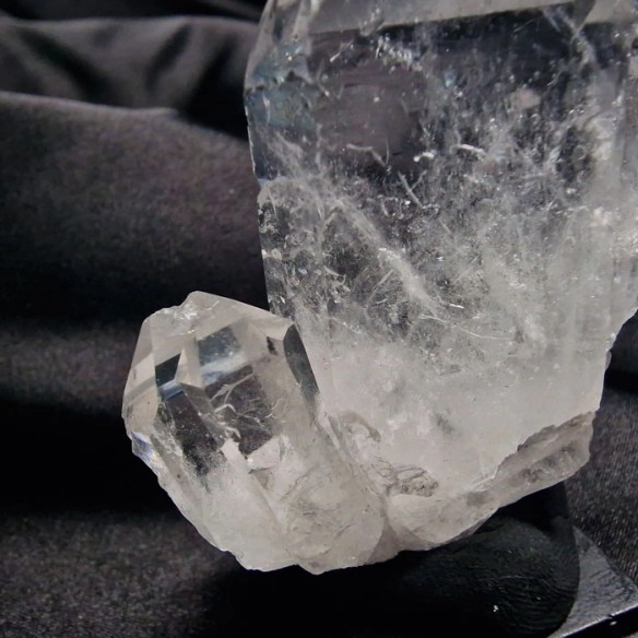 Tabular master quartz. It’s a point that ends in a straight line