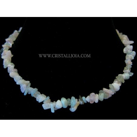 Collar chip de berilo