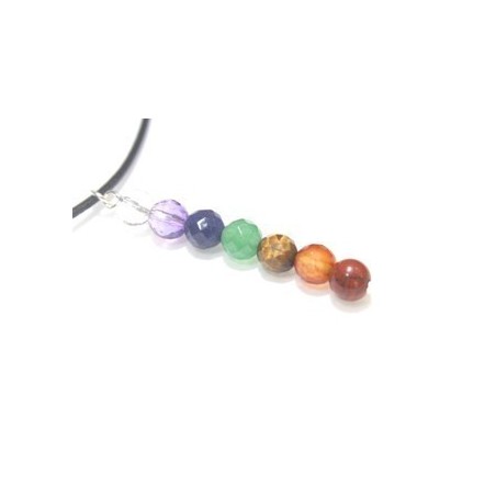Chakras colgante bola 6mm facetada
