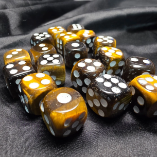 Tiger’s eye die awakening courage and inner focus