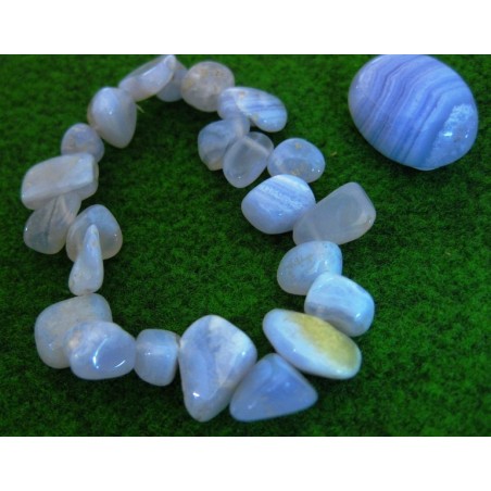 Pulsera de hojas de calcedonia