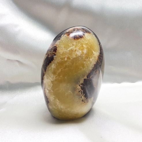 Septária monólito. Fissuras ao longo do tempo