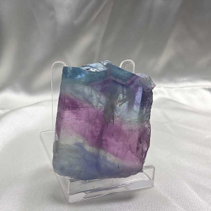 Fluorite slab. Mental clarity and spiritual balance