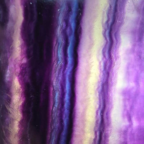 Fluorite slab. Mental clarity and spiritual balance