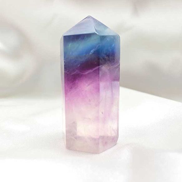 Fluorite mini polished point. Mental clarity