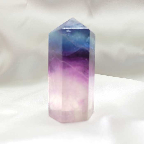 Fluorite mini polished point. Mental clarity