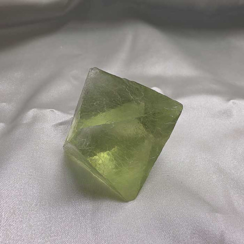 Fluorite octahedron. Mental clarity and spiritual balance