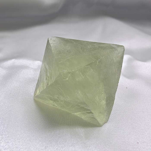 Fluorite octahedron. Mental clarity and spiritual balance