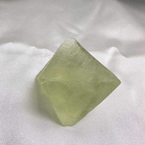 Fluorite octahedron. Mental clarity and spiritual balance